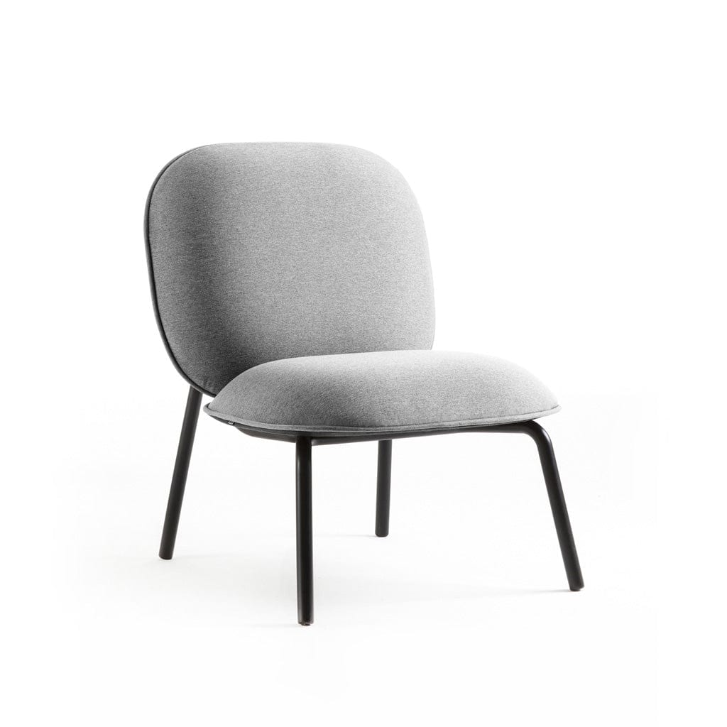 TOOU Tasca, chaise lounge, en tissu standard, gris