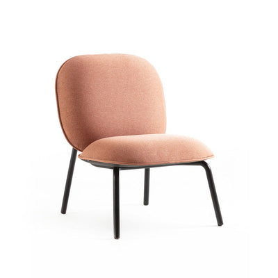 TOOU Tasca, chaise lounge, en tissu standard, rose