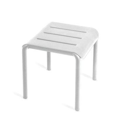 TOOU OUTO, table d’appoint pour usage intérieur et extérieur, en polypropylène, blanc