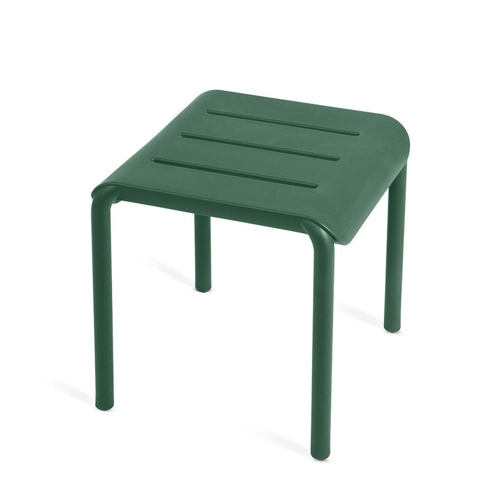 TOOU OUTO, table d’appoint pour usage intérieur et extérieur, en polypropylène, vert foncé