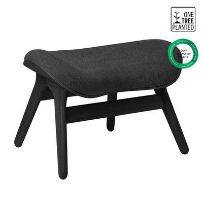 Umage A Conversation Piece, ottoman pour accompagner le fauteuil, en bois et polyester,  ombre, chêne noir