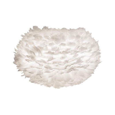 Umage Eos, abat-jour en forme de nuage disponible en plusieurs couleurs, en plumes d'oie,  medium, blanc