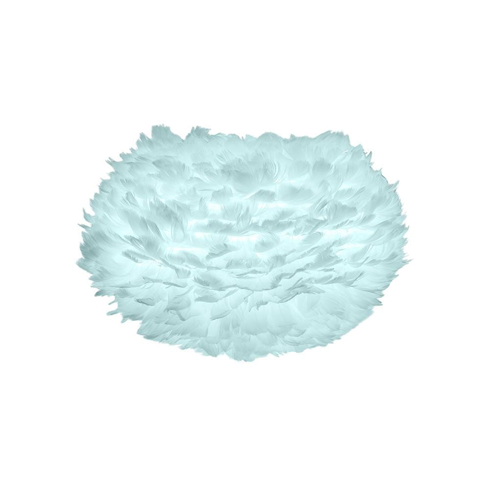 Umage Eos, abat-jour en forme de nuage disponible en plusieurs couleurs, en plumes d'oie,  medium, bleu clair